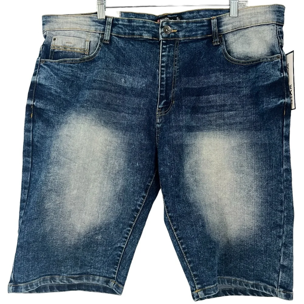 Men Southpole Shorts in Medium Sand Blue‎ Size 42 Stretch NWT